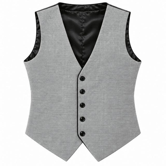 ژیله مردانه – دبل‌فیس – مشکی و طوسی روشن – 668